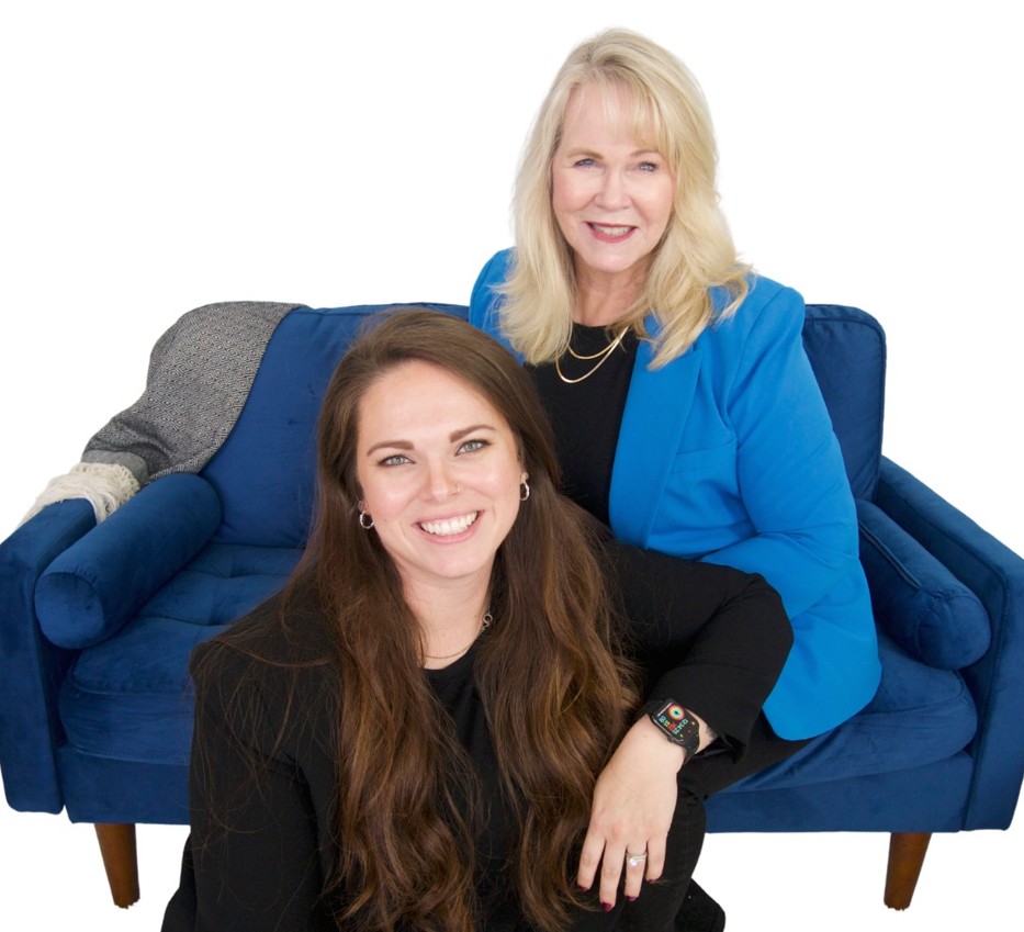 Nancy Wallace-Laabs and Kelcie Leka of the Money Makin' Mamas