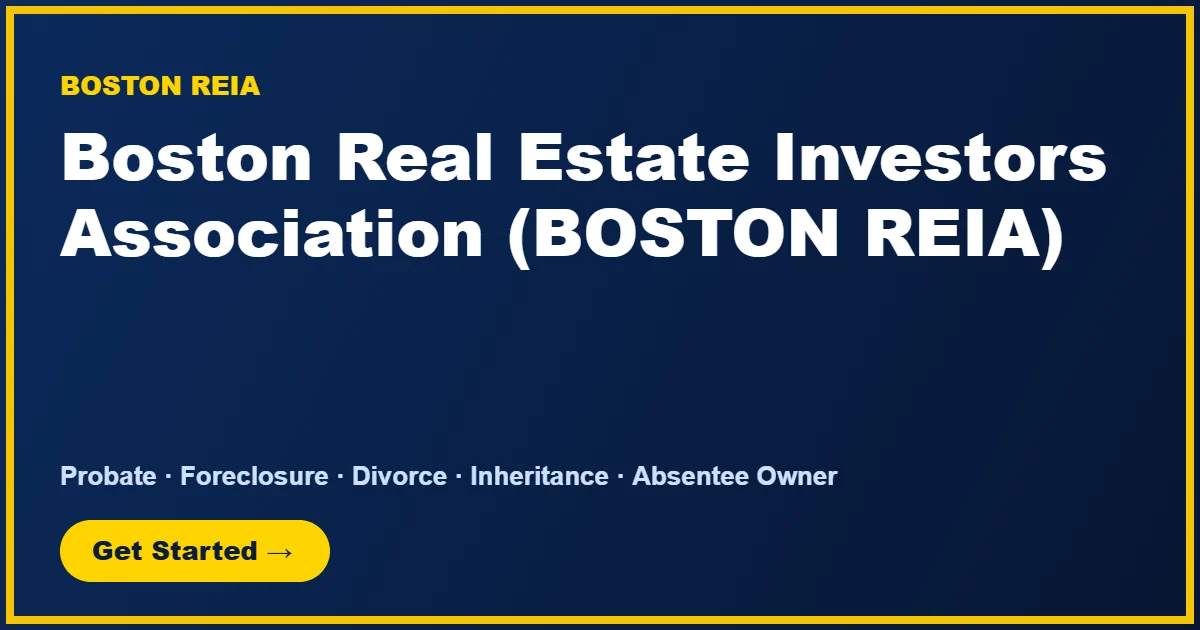 Boston Real Estate Investors Association (BOSTON REIA)