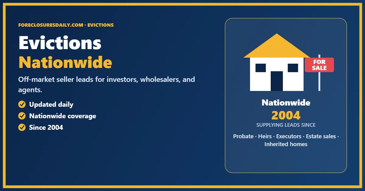 Eviction Process: The Steps for Landlords and Why Evictions Lead to Sales
