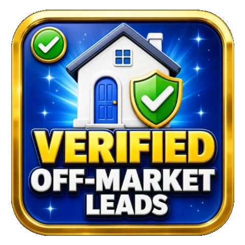 Verified off-market leads