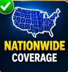 Nationwide coverage