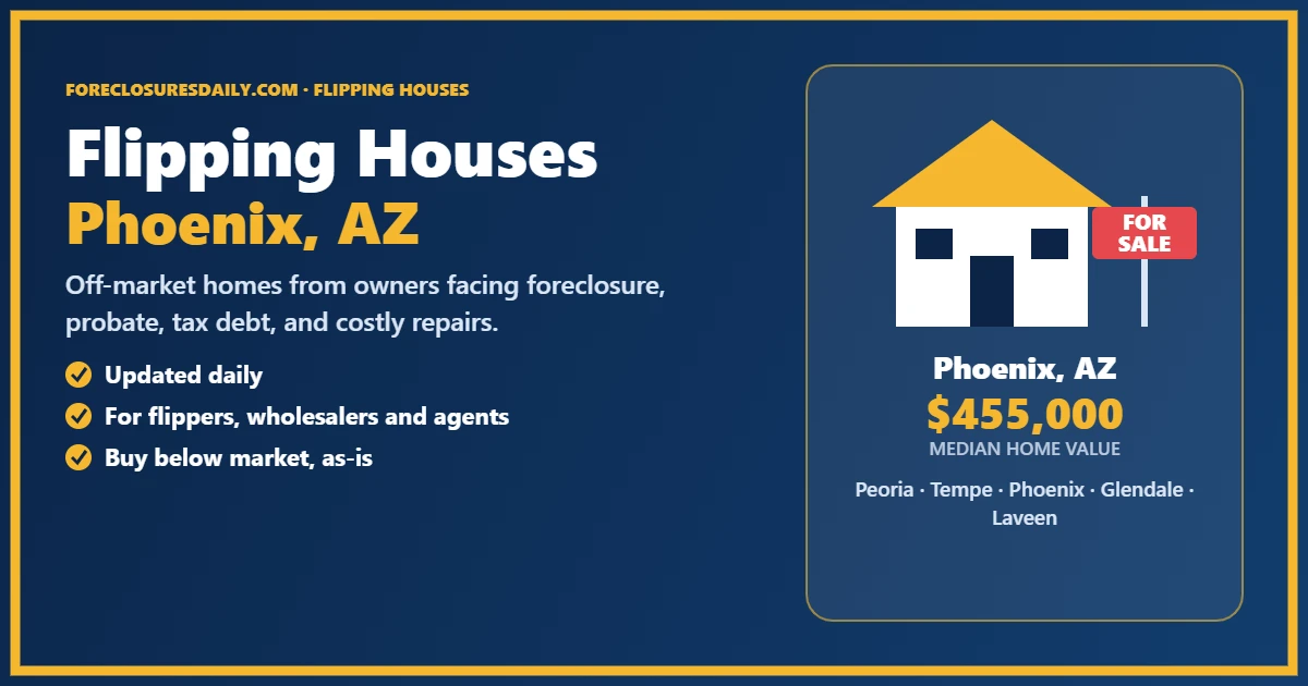 Flipping houses in Phoenix, Arizona