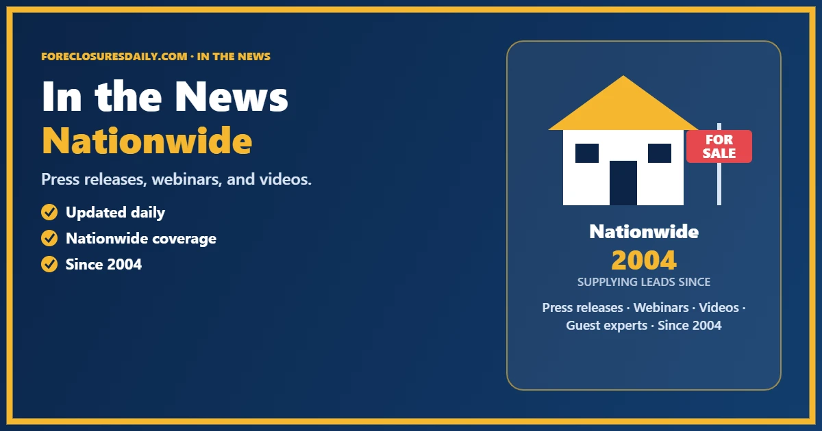 ForeclosuresDaily.com in the News