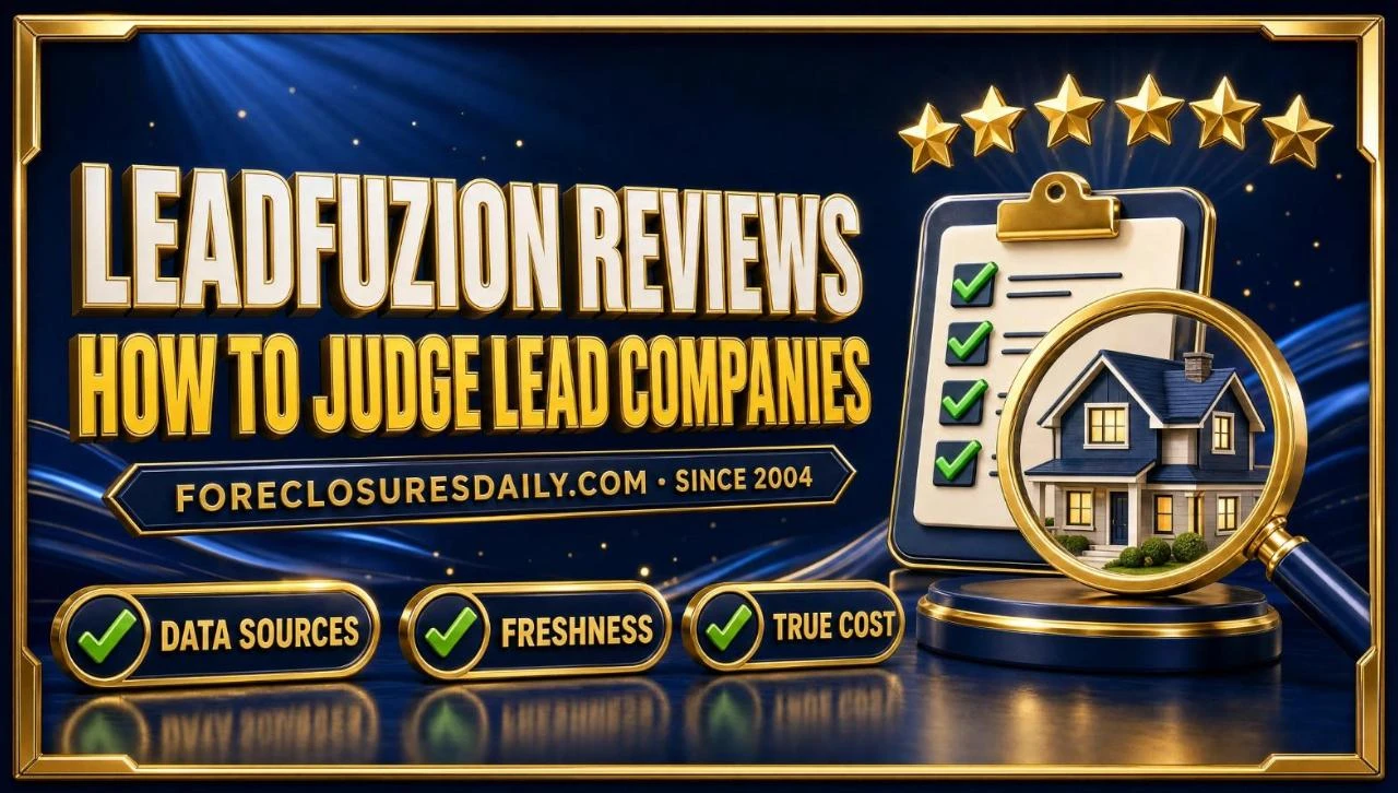 Leadfuzion reviews: how to judge real estate lead companies