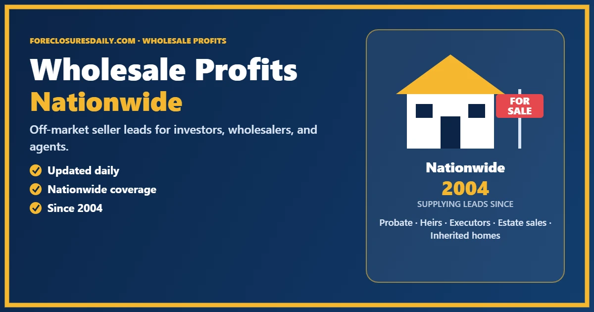 Wholesale Real Estate Profits: How Assignment Fees Are Earned and Maximized