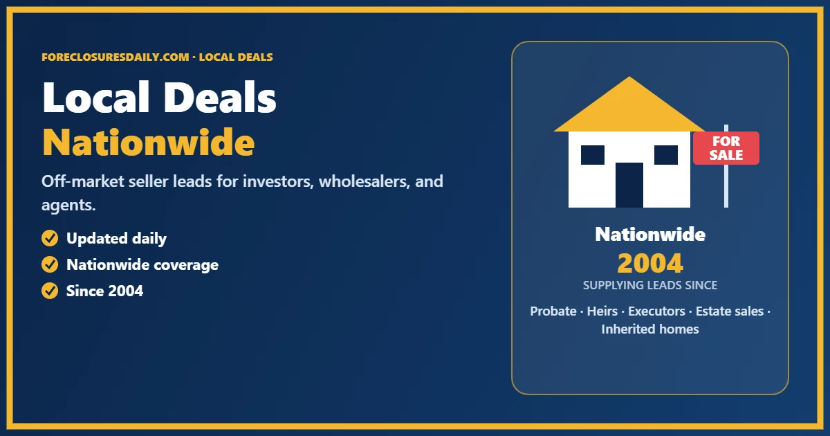 Real Estate Deals Near Me: How to Find Local Bargains Before Other Buyers
