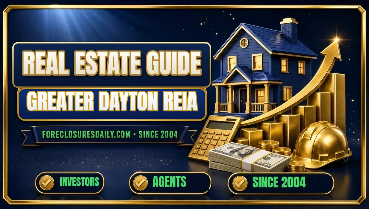 Real estate guide Greater Dayton Real Estate Investors Association 3D hero