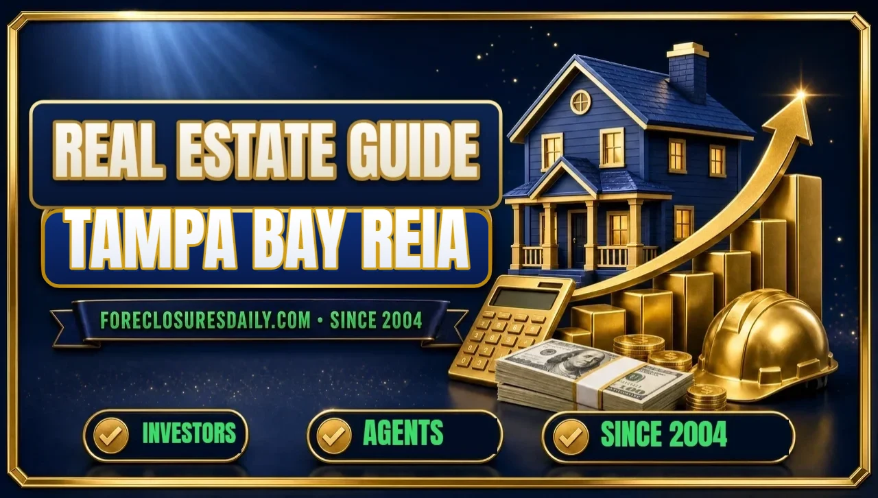 Real estate guide Tampa Bay Real Estate Investors Association 3D hero