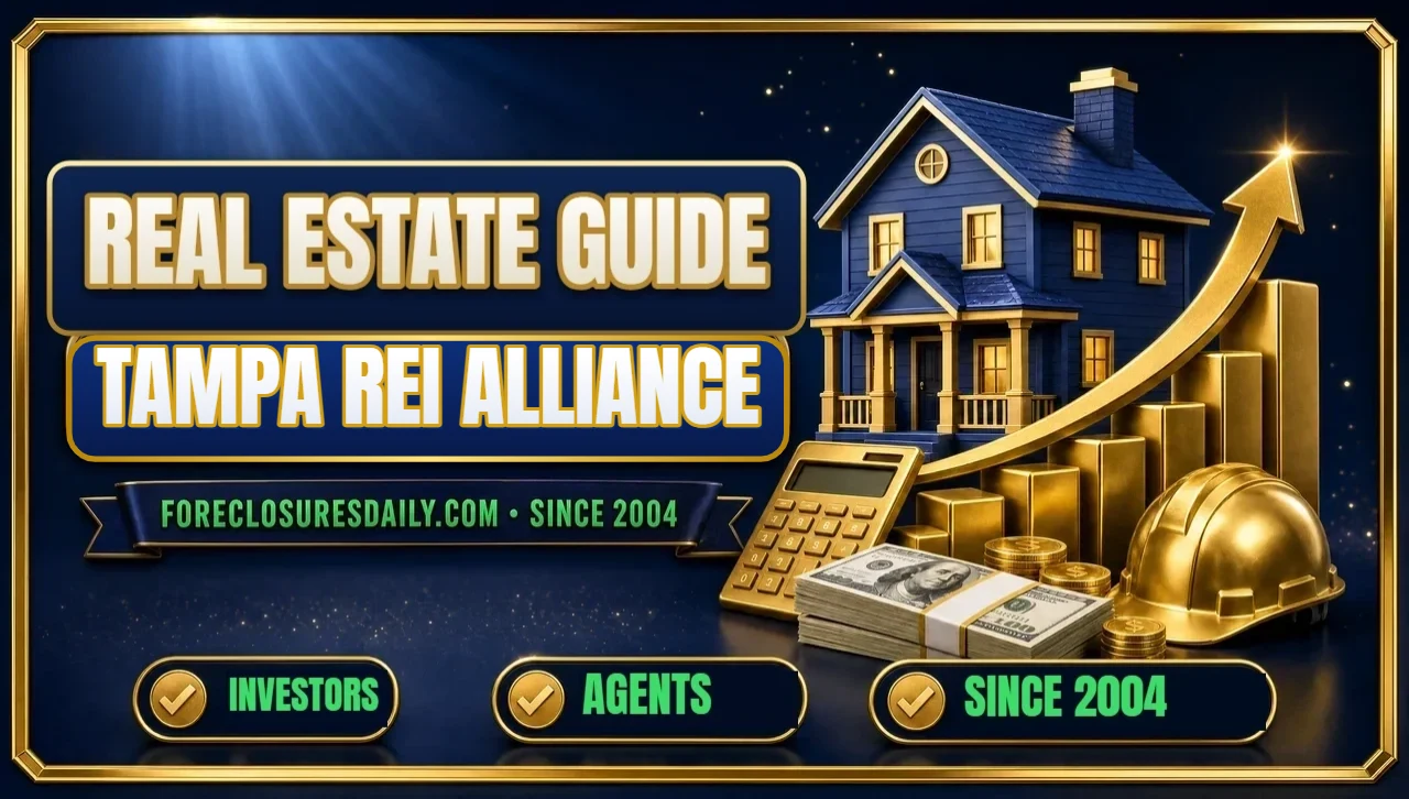 Real estate guide Tampa Real Estate Investors Alliance 3D hero