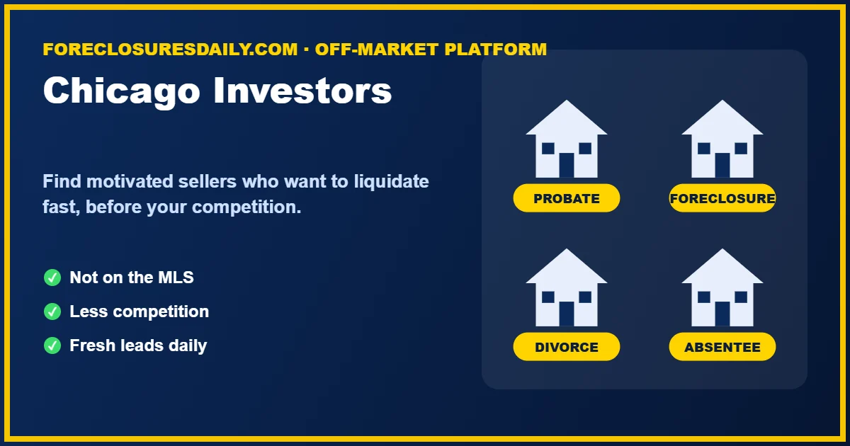 Chicago wholesale real estate investors finding off-market deals